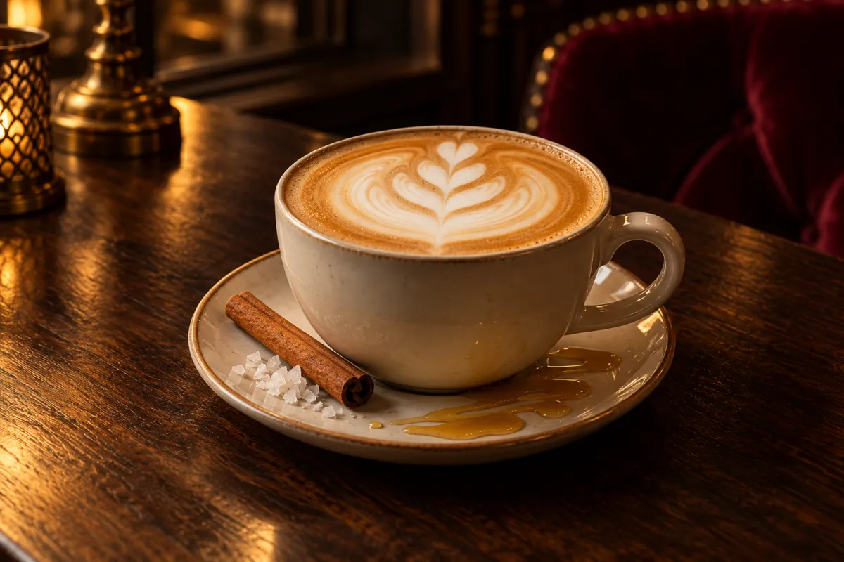Bal ve tarçınla Grace Latte